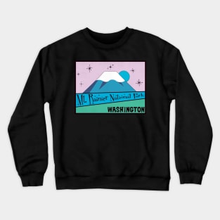 Mount Rainier National Park Washington Crewneck Sweatshirt